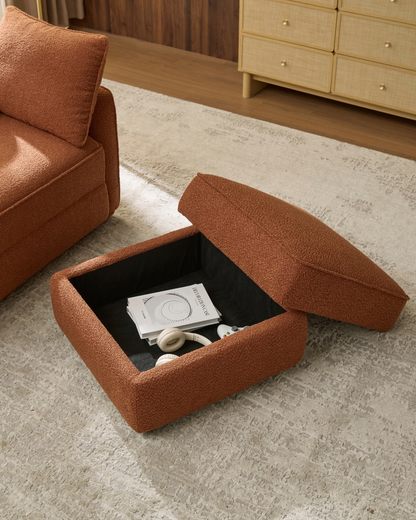 Sunset Storage Ottoman